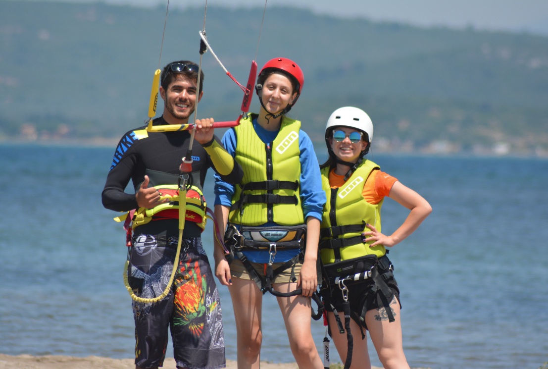 Kitesurfing turkey