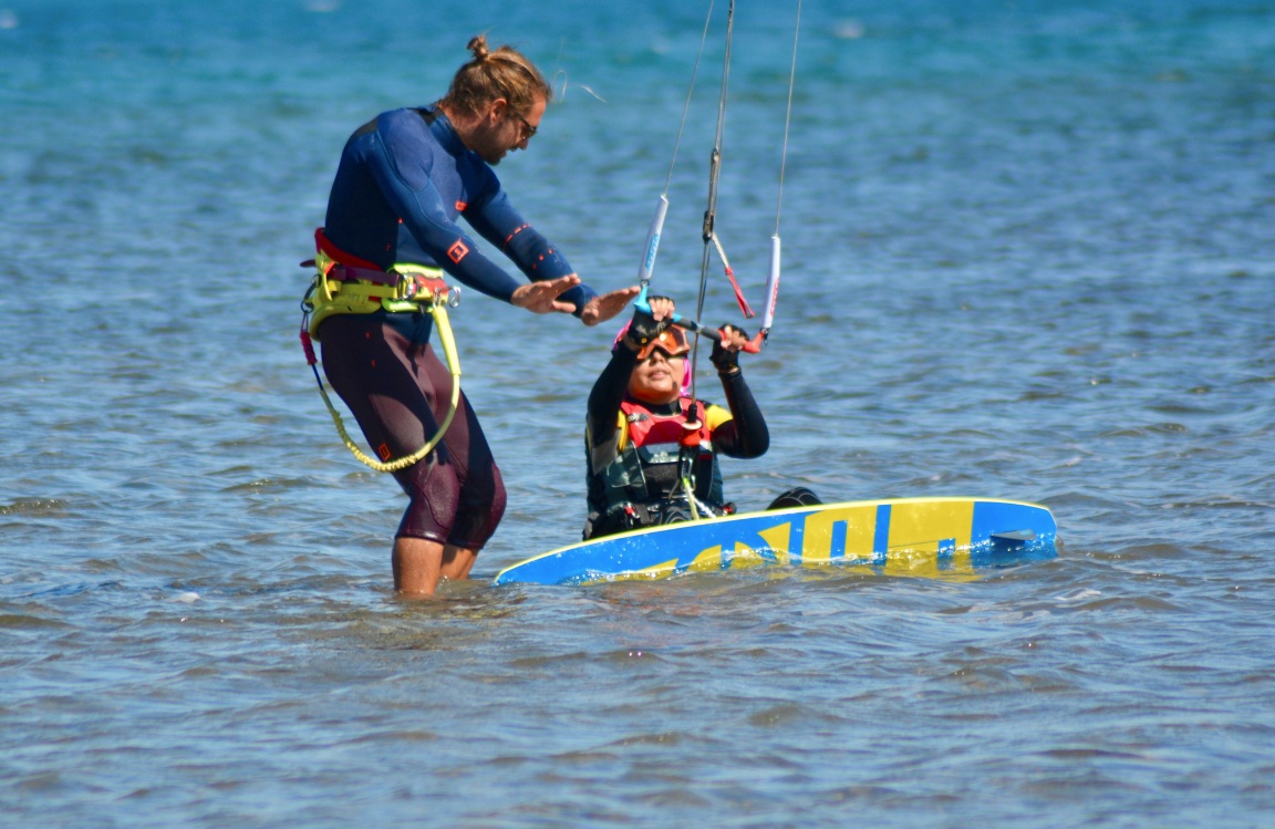 Urla kitesurf dersleri